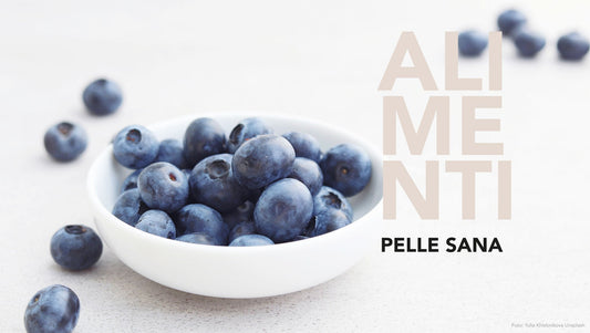 mirtilli alimento sano per la pelle ricco di antiossidanti
