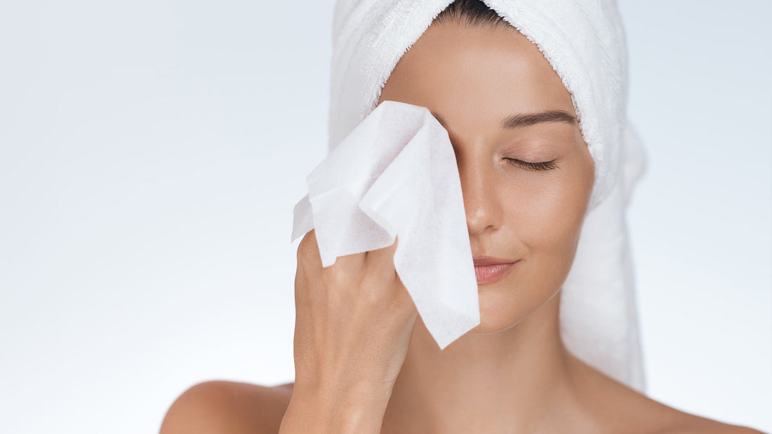 Routine viso delicata con esfoliante naturale per una pelle più luminosa