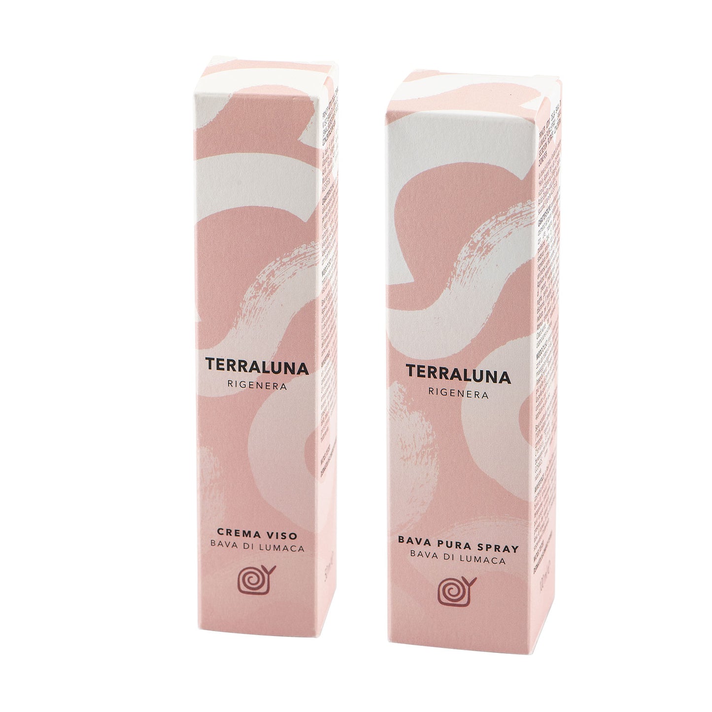Kit Crema Viso e Bava di lumaca pura spray per pelle secca o disidratata