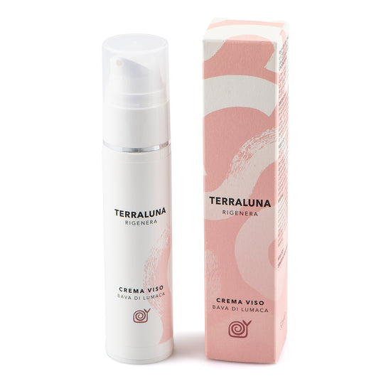 Crema viso bava lumaca 50 ml: idratazione e Anti-Age – Terraluna Rigenera